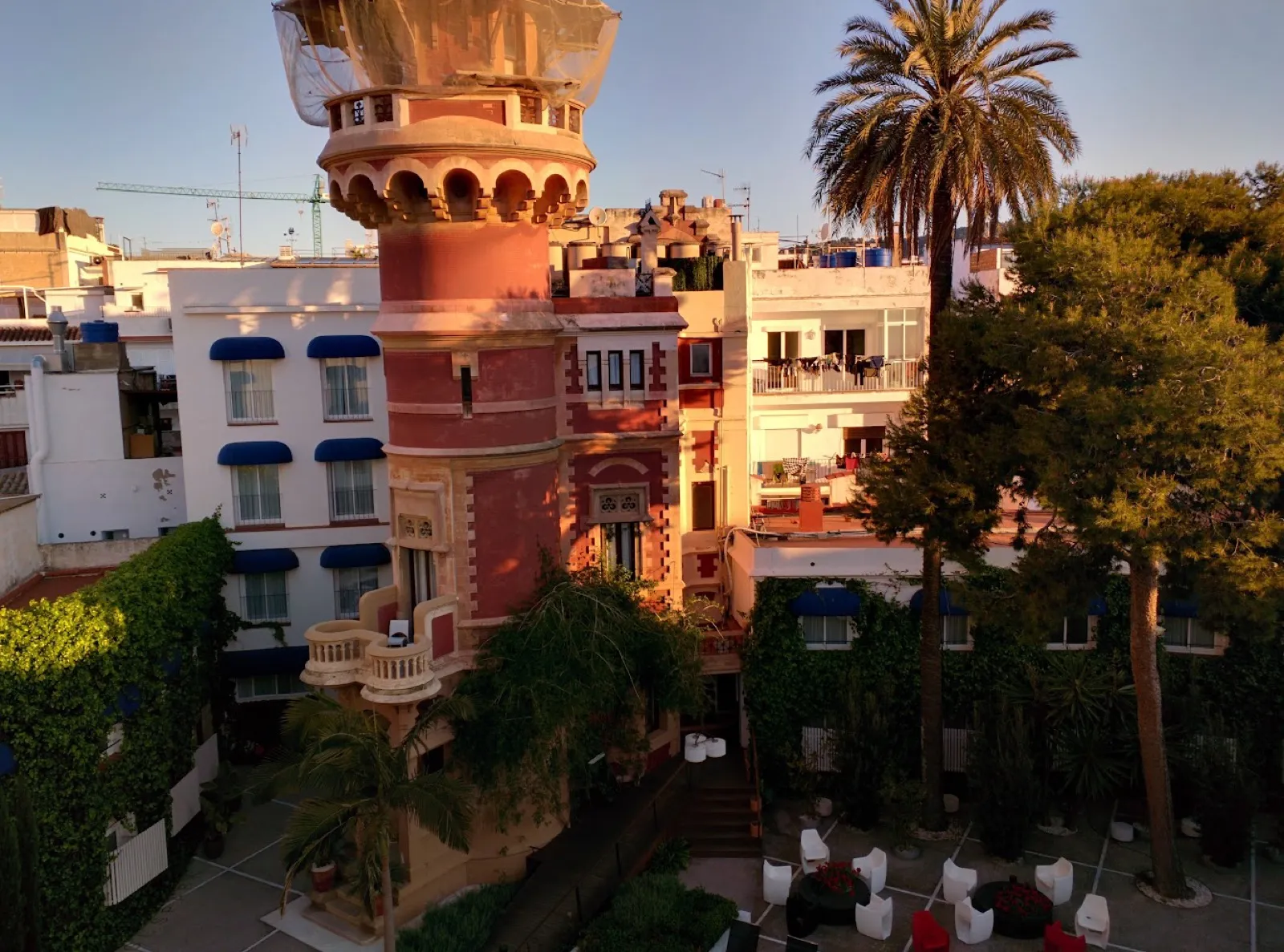 Rincón del casco antiguo de Sitges