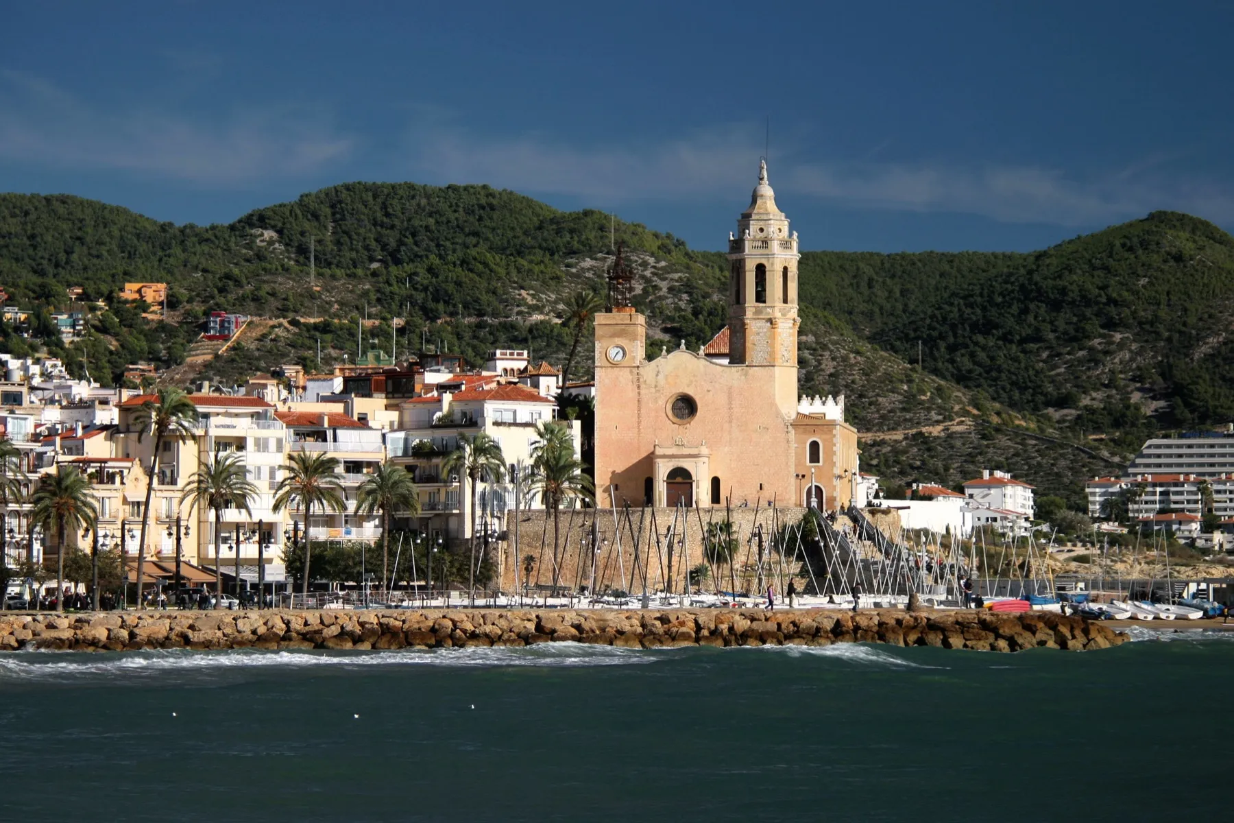 Sitges en hora azul