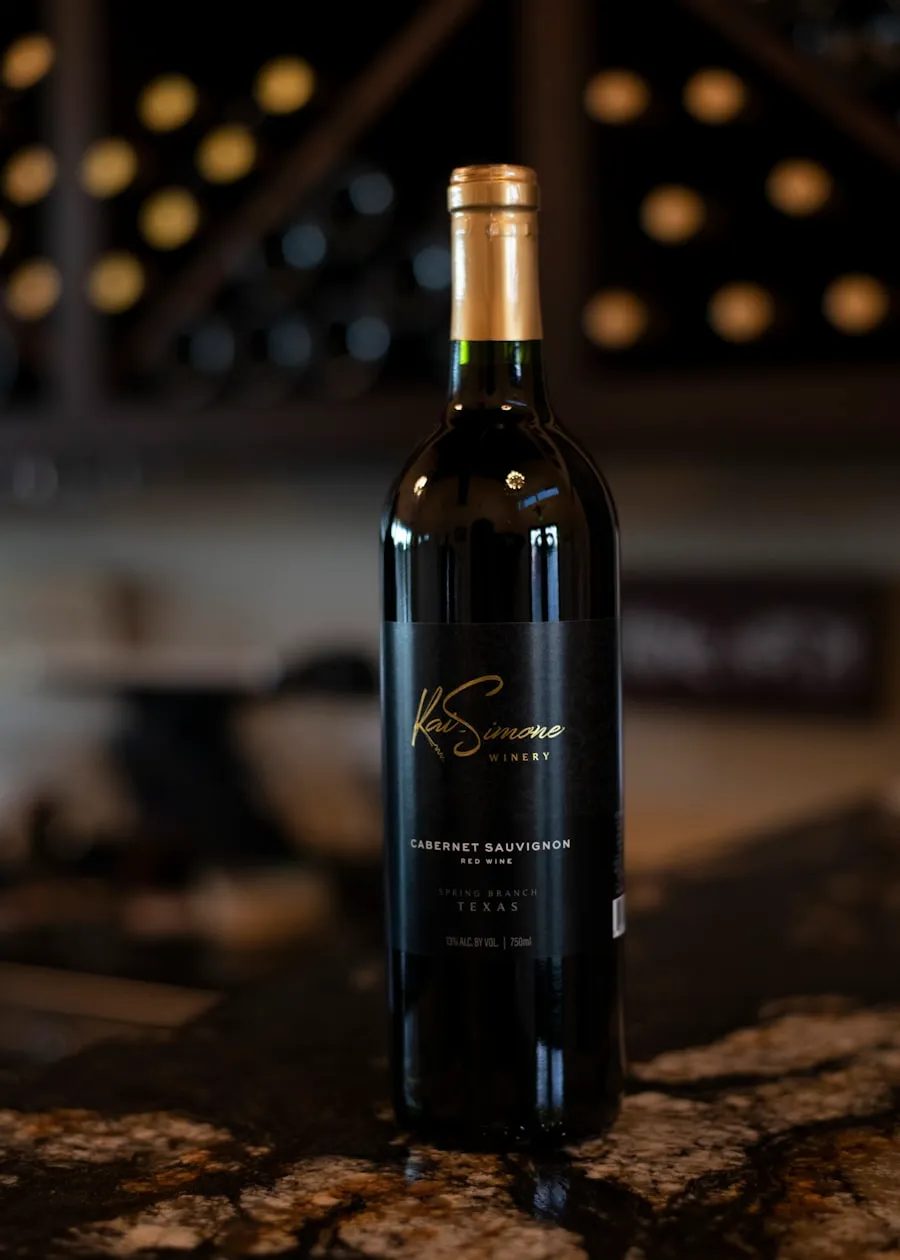 Botellas de la bodega de Moreno